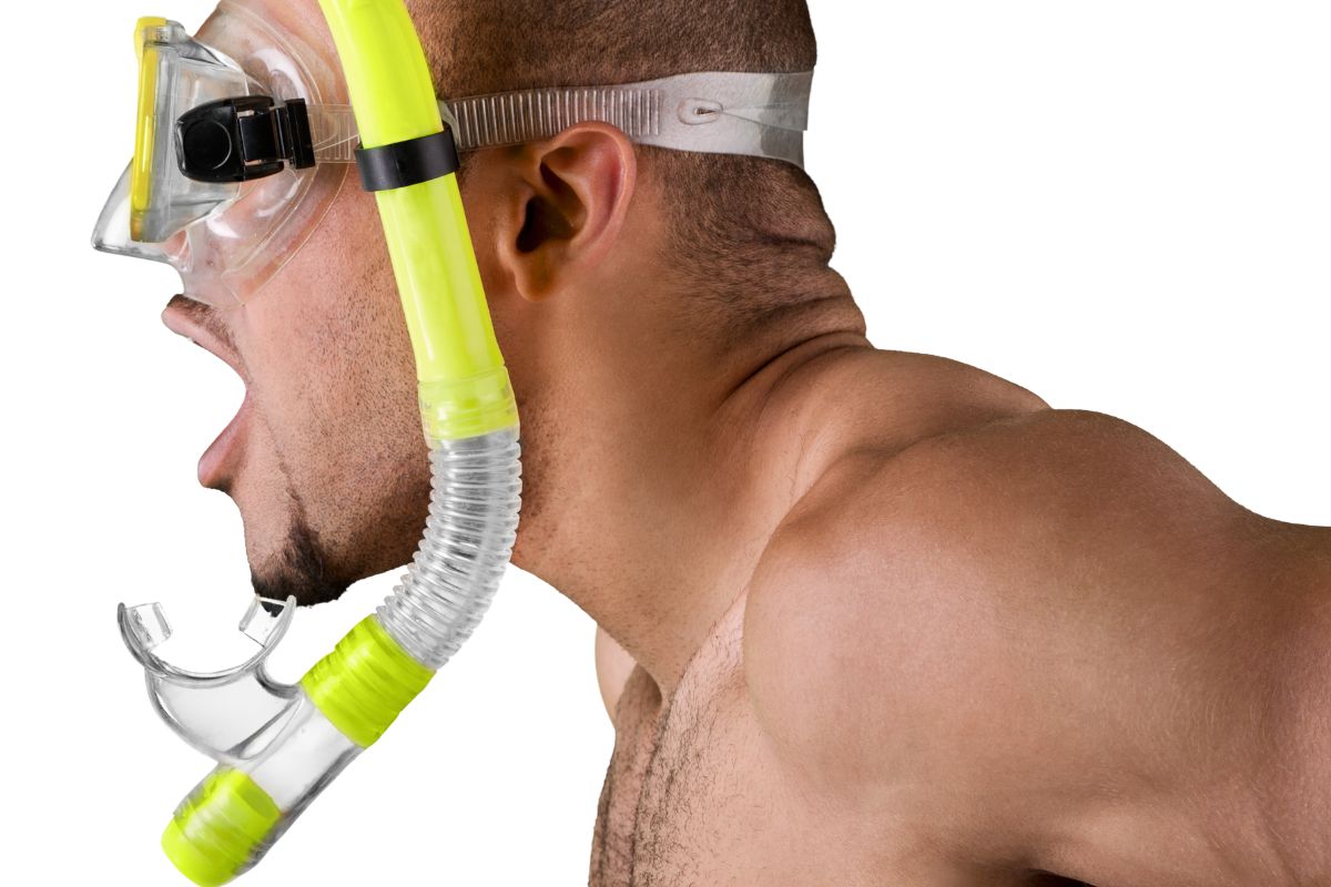 exercice de respiration en plongée