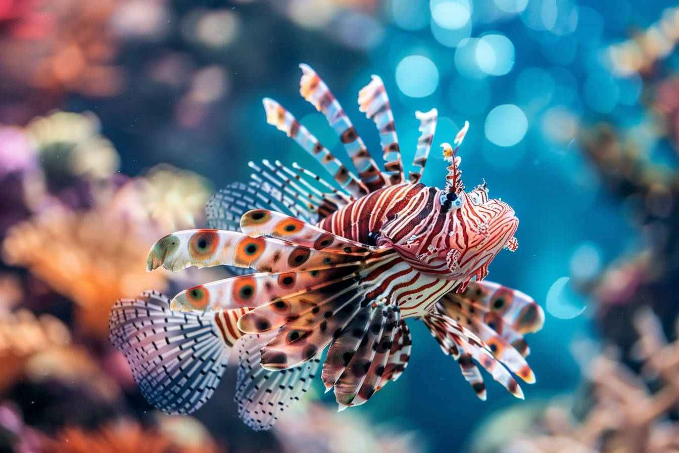 Tout savoir sur la rascasse volante ( ou poisson lion )