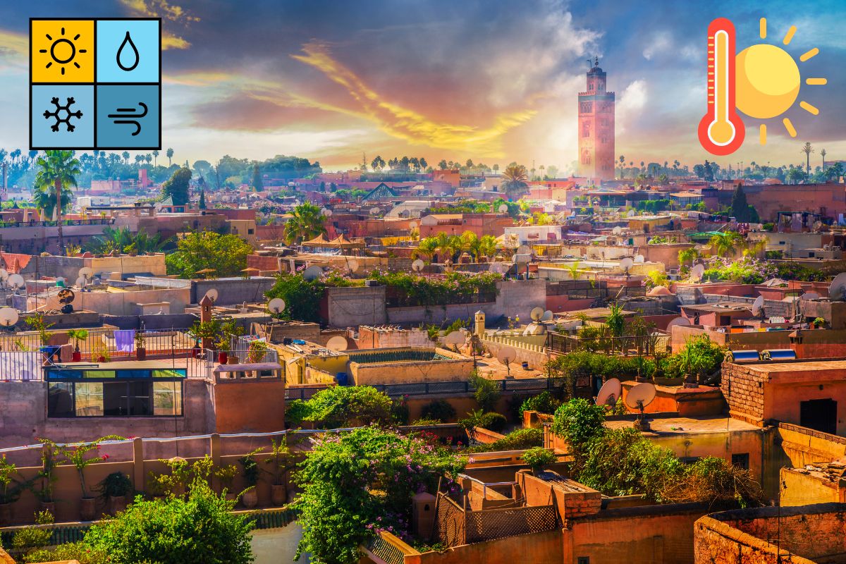 température, climat, et météo à Marrakech selon les mois de l'année