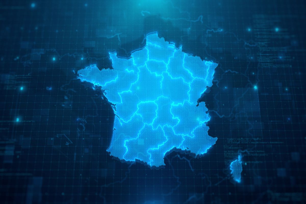 Carte de France Vierge à Télécharger et Imprimer