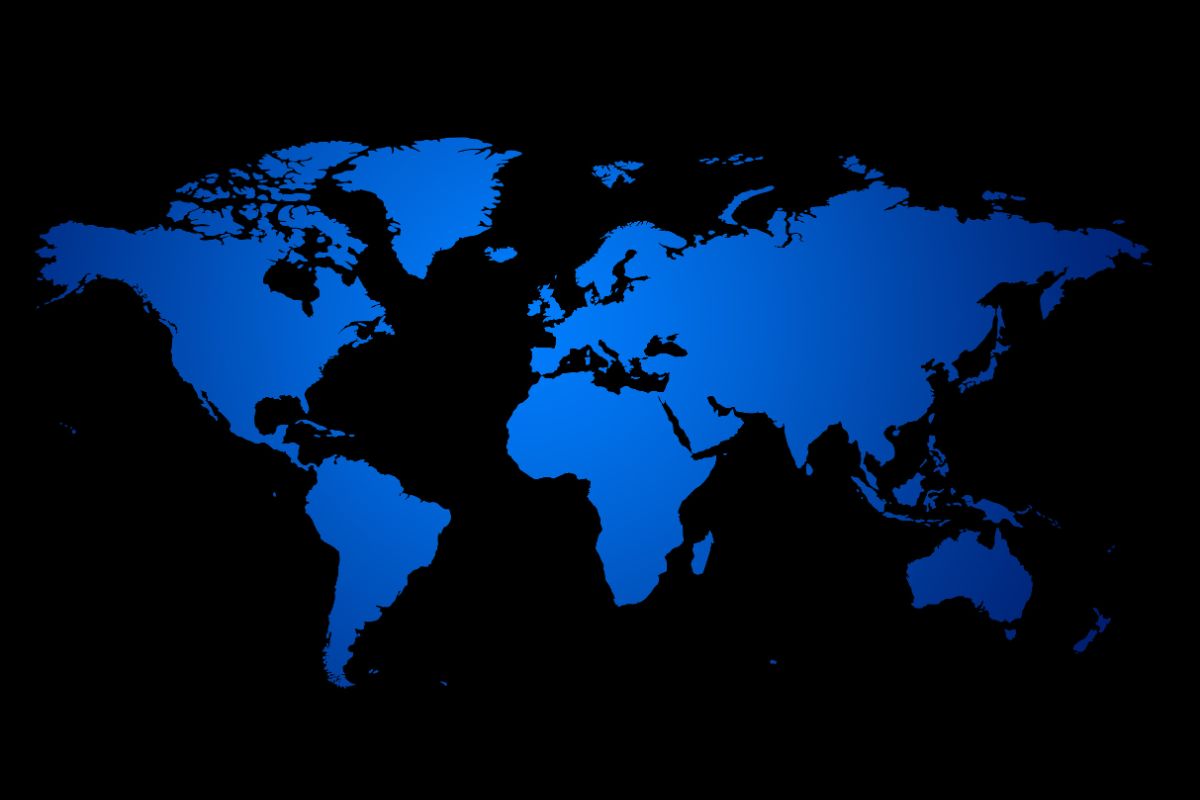 Carte du Monde Vierge à Télécharger et Imprimer