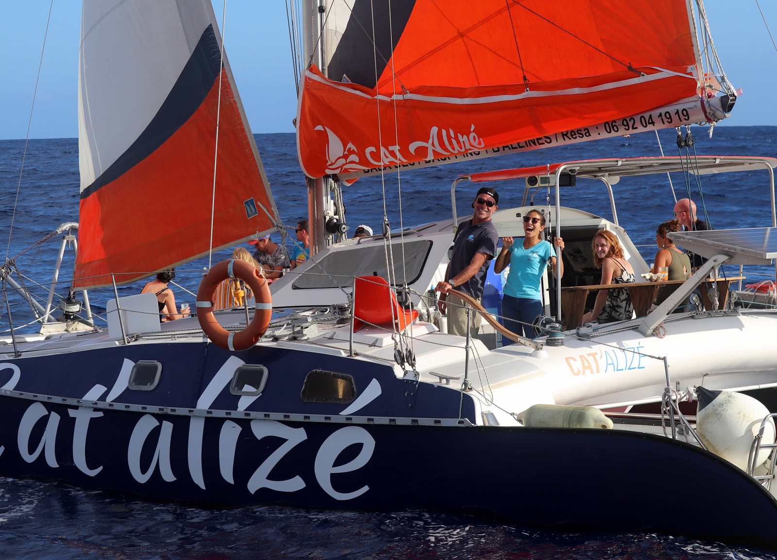sortie catamaran saint gilles