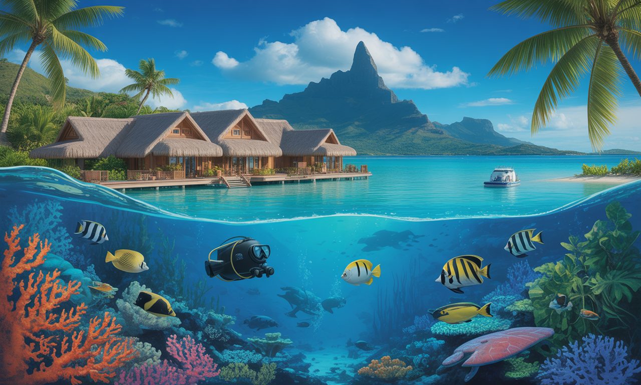 découvrez bora diving center, le meilleur club de plongée à bora bora en polynésie. explorez les fonds marins d’exception avec des professionnels passionnés et vivez une expérience inoubliable dans un cadre paradisiaque.