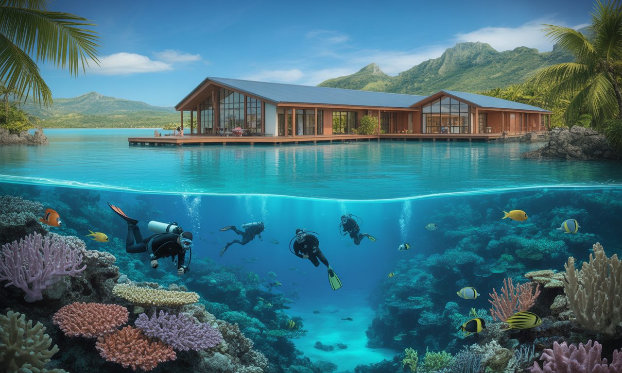 découvrez kunie scuba center, centre de plongée en nouvelle-calédonie. explorez les fonds marins exceptionnels, profitez de cours et sorties encadrées par des professionnels passionnés, au cœur d’un environnement tropical unique.