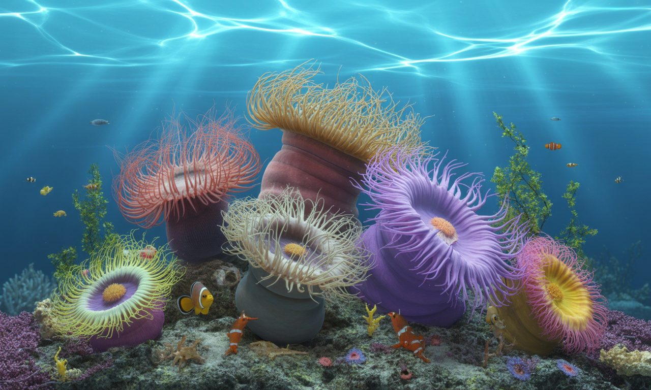 découvrez les anémones marines, ces fleurs sous-marines colorées et pleines de vie, qui ajoutent beauté et dynamisme aux fonds marins.