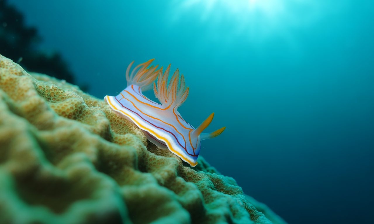 découvrez les nudibranches, ces magnifiques mollusques marins aux couleurs éclatantes, véritables trésors des fonds marins.