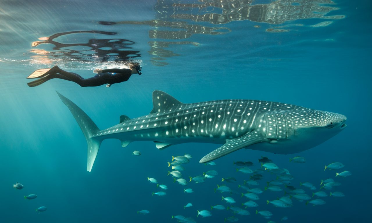 découvrez les meilleurs spots dans le monde pour nager en toute sécurité avec les majestueux requins baleines et vivre une expérience inoubliable en pleine nature.