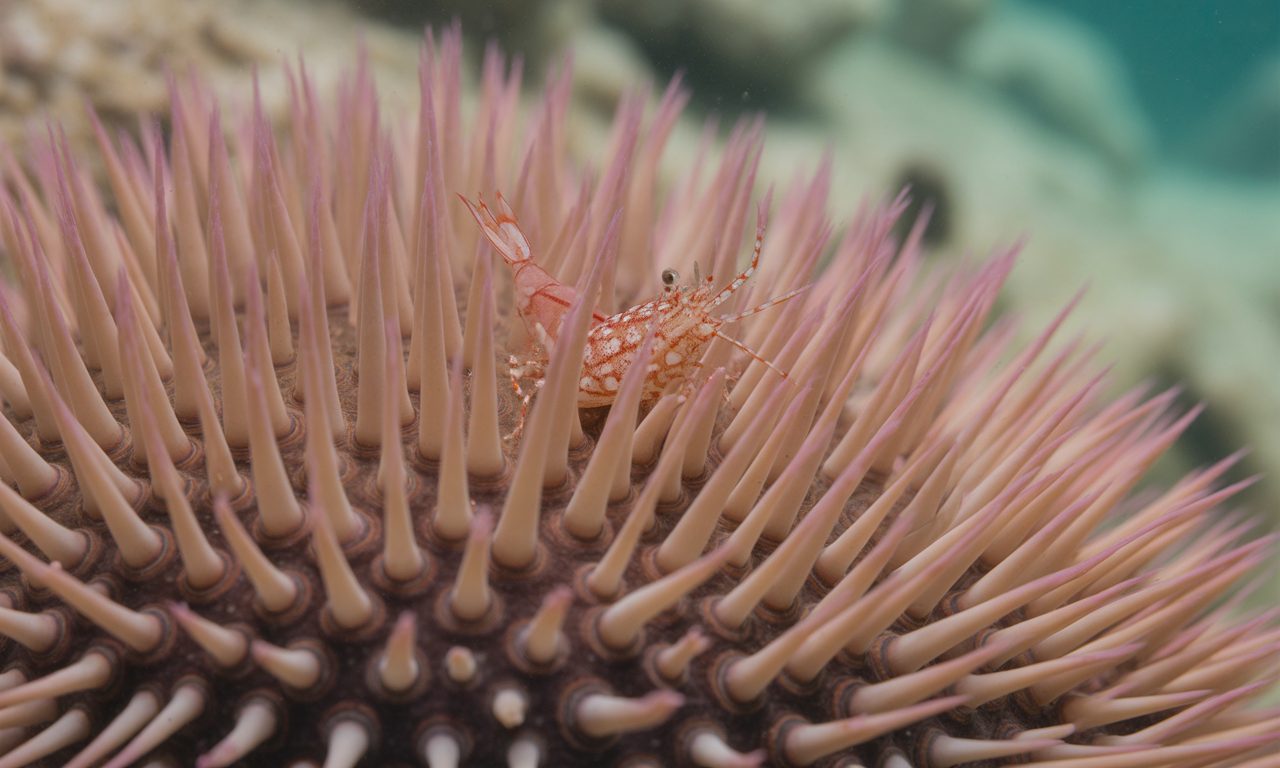 découvrez l'oursin diadème, un habitant piquant mais essentiel pour la santé et l'équilibre des récifs coralliens.