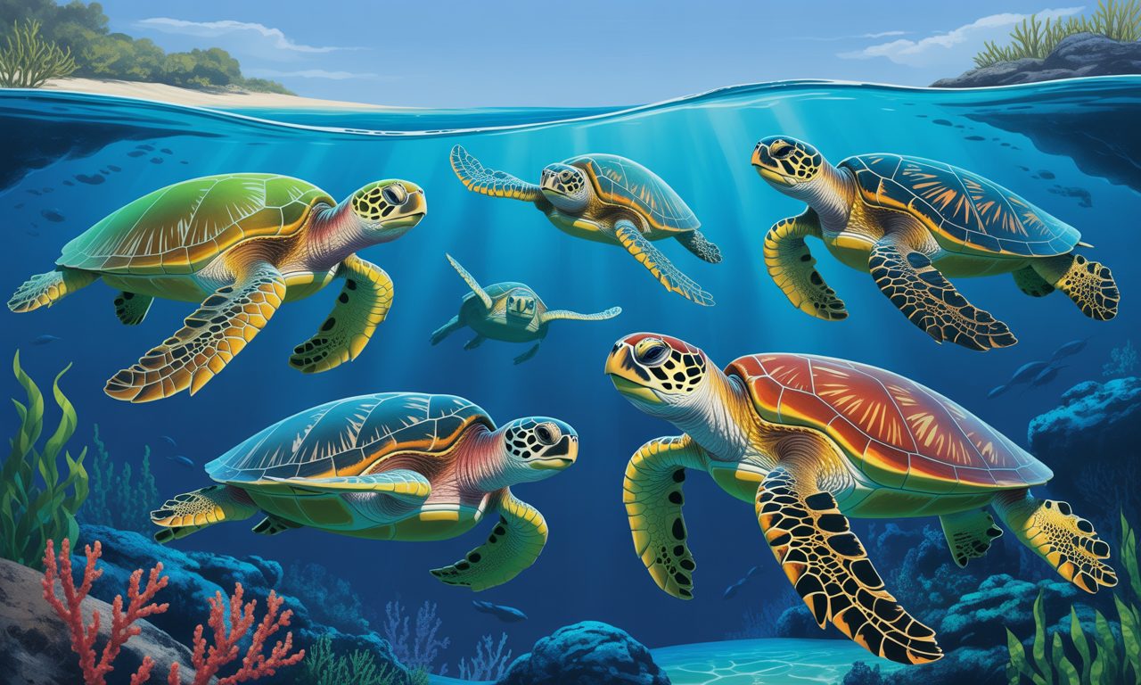 découvrez comment identifier les différentes espèces de tortues marines et apprenez où les observer dans leur habitat naturel pour une expérience inoubliable.