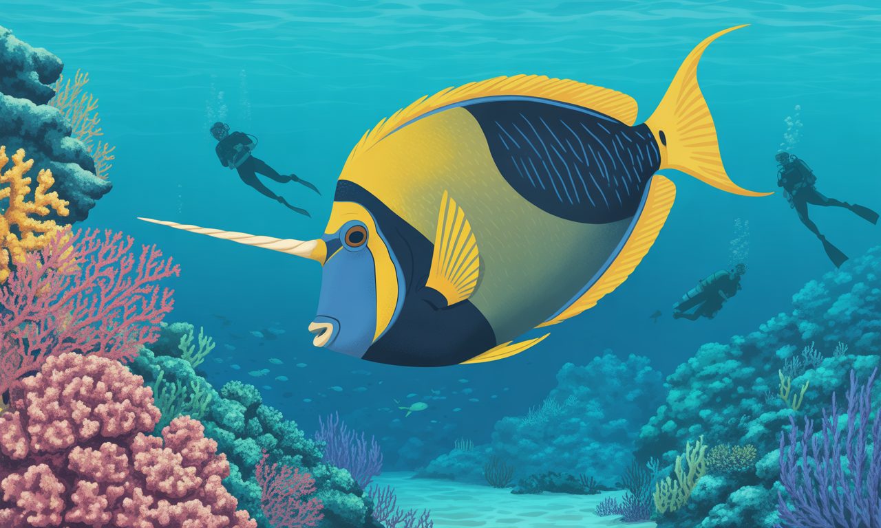découvrez le poisson licorne, un poisson étonnant doté d'une corne bien réelle, et explorez ses caractéristiques uniques et fascinantes.