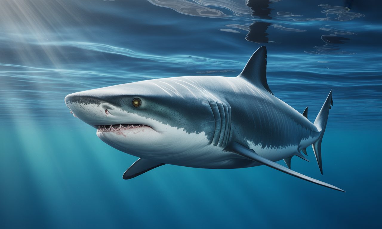 découvrez le requin océanique, le redoutable chasseur des profondeurs marines, maître du grand bleu et incontournable prédateur des océans.